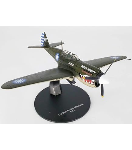Amazon.com: Curtiss P-40 Warhawk Flying Tigers 1/72 Scale