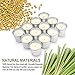 MEIGAO Citronella Scented Candles Gift Set Soy Wax Bucket Candle Seaside Escape Indoor and Outdoor 12-Pack