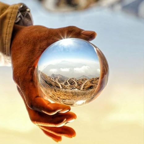 Amazon 水晶玉 水晶球 60mm Crystal Ball ガラス玉 クリスタルボール 撮影用 風水 グッズ インテリア オンライン通販