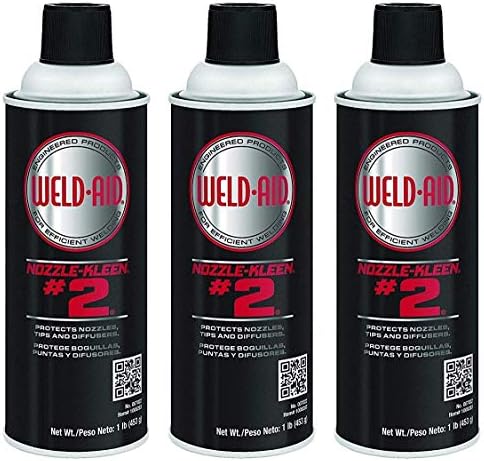 Weld-Aid Nozzle-Kleen #2 Anti-Spatter Liquid, 16 oz (Тhrее Pаck)