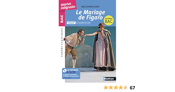 Le Mariage De Figaro Beaumarchais Beaumarchais Rio Francoise Amazon Com Books