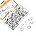 Sutemribor 304 Stainless Steel Spring Lock Washer Assortment Set 600 Pieces, 9 Sizes - M2 M2.5 M3 M4 M5 M6 M8 M10 M12