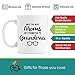 The Best Dads Get Promoted to Grandpa & Best Moms Get Promoted to Grandma | Premium 11oz Coffee Mug Gift Set - Grandparents Day Gifts, Grandma to be Gifts Christmas From Granddaughter Grandson Father