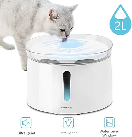 pet water fountain with automatic shut off