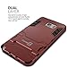Sony Xperia Z5 Premium Case, CoverON® [Shadow Armor Series] Hard Slim Hybrid Kickstand Phone Cover Case for Sony Xperia Z5 Premium - Red & Black