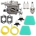 Yermax WT-324 WT-891 Carburetor + Air Filter Kit for POULAN Craftsman Chainsaw PP210 2075C 2050WT 1950LE 1975LE 2055LE 2375LE 2150LE PPB1838LE