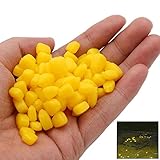 Stebcece 100Pcs/Lot Soft Fishing Lures Corn Coarse Carp Baits Outdoor Fish Accessories