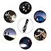 LED Flashlight, ZOETOUCH Super Bright Torch Lamp Zoomable T6 900LM Tactical Handheld Flashlight- Adjustable Focus- 5 Light Modes for Car Emergency, Outdoor Hiking, Fishing, Camping, Dog Walking