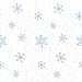 Trend Lab Blue Snowflakes Deluxe Flannel Fitted Crib Sheet