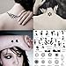 5 Sheets Fashion Body Art Stickers Removable Waterproof Temporary Tattoo - Patten Type: Wings, Letters, Cats, Totem, Cardiogram Hot - FZPSZH01001 by Sophiababywang