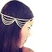 Fashion Gothic Women Ladies Crown Head Chain Headpiece Headdress Headwrap Hair Chain