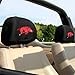 Arkansas Razorbacks Headrest Covers