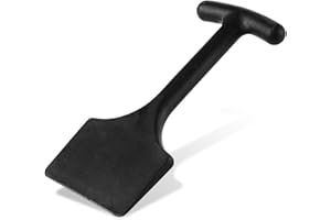 LOYANGER Carpet Tucking Tool, Wide Carpet Tucking and Stair Tool for Rug Installation, Plastic Bolster Chisel Installation Welding Stretcher Hand Held Carpets Stair Tool(COLOR:black)