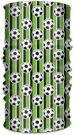 Football Green Cartoon Unisex Fashion Quick-drying Microfiber Headdress Outdoor Magic Scarf Neck Neck Scarf Hooded Scarf Super Soft Handle