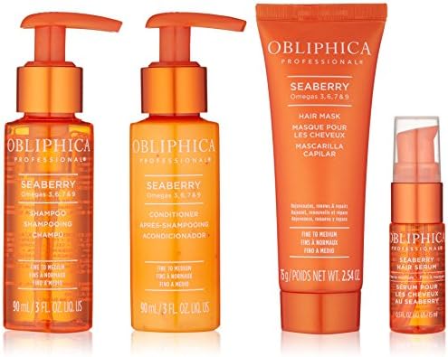 Obliphica Professional Seaberry Fine To Medium Travel Kit
