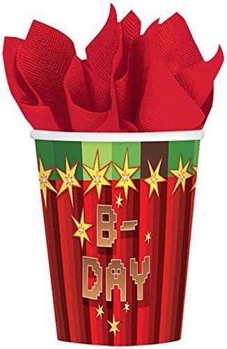 Minecraft 'TNT Party' 9oz Paper Cups (8ct)