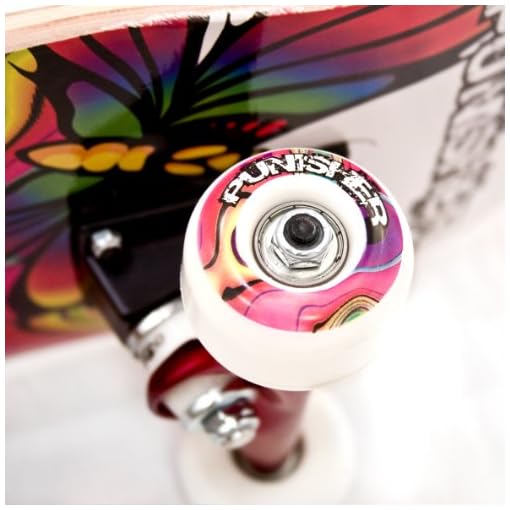 Punisher Skateboards Butterfly Jive Complete 31-Inch Skateboard with Canadian Maple - Image 4