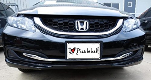 Pickleball Marketplace - "I Love Pickleball" - License Plate Frame Insert