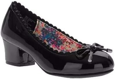 girls black dress shoes