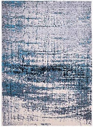 Vintage Mat Traditional Copenhagen Abstraction Carpet Beige Blue Gray 80X150CM/ 120X170CM/ 240x340CM - 8x11 ft Area Rugs,Blue&Gary,240X340CM [Energy Class A]