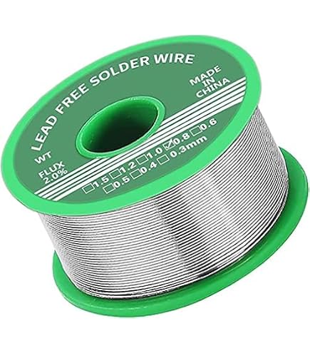 Soldering Tin Wire, 50g 1pc Roll Cored Solder Wire Tin Rosin Flux Core Solder Soldering Wire for Electrical Repair Soldering and DIY, 60% Sn spec