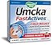 Umcka ColdCare FastActives Powder Packets Feel Better Faster Non-Drowsy for Adults and Children 10 Packets Cherry Flavored