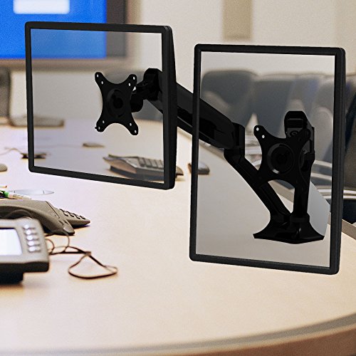 Loctek-Dual-Monitor-Arm-Desk-Monitor-Mounts-Fits-10-27-Monitors-Gas-Spring-LCD-Arm