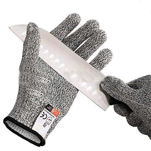 Kitchen Gloves Resistant to Cutting, High Performance Food Grade 5 ...