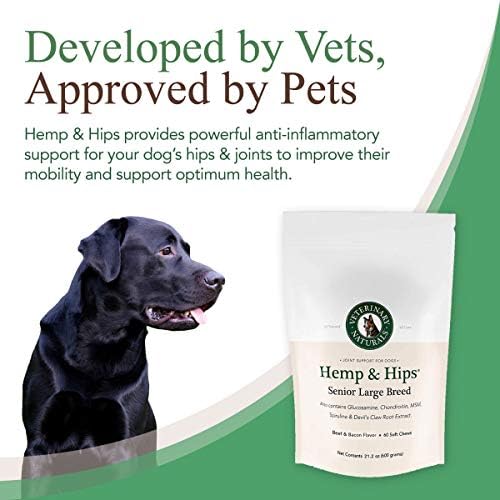 hemp and hips senior large breed