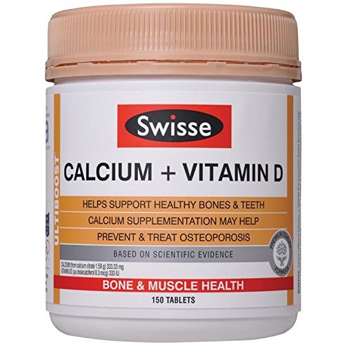 Fxq calcium + vitamin d 150 tablets to help support healthy bones…