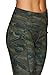 RBX Active Women's Camo Camo Printed Capri Yoga Leggings Green M