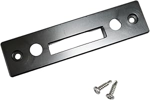 LXAUTOPCH Billet Aluminum Rear Sliding Moonroof Cover Latch, Sunroof Lock Rev 2 F Retainer 84900118 Compatible with Chevy Traverse, GMC Acadia, Buick Enclave(Rev2 black)