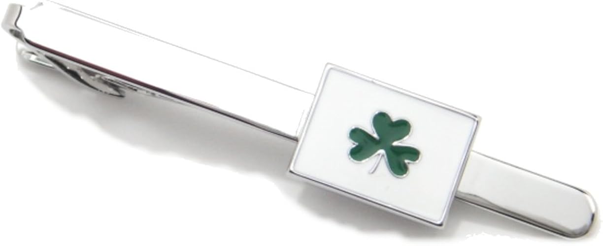 Amazon クローバーイラストのタイピン ネクタイピン タイバー タイ留め タイピン タイタック 通販