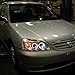 Spec-D Tuning 2LHP-CV01-TM Honda Civic Halo Chrome Clear Projector Led Head Lights