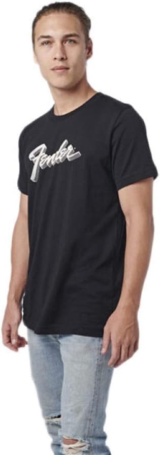 Fender® 3D Logo T-Shirt Black S - Image 5