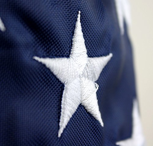 ram Ramson Imports of America 60" Embroidered U.S. USA American Flag 100% Polyester Wind Sock W/Grommets