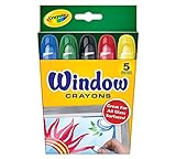 Crayola Washable Window Crayons - 5-count
