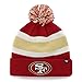 NFL San Francisco 49Ers Men's Breakaway Knit Cap, One Size, Red