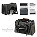 Akinerri Foldable Soft Airline Approved Pet Travel Carrier for Medium Puppy and Cats