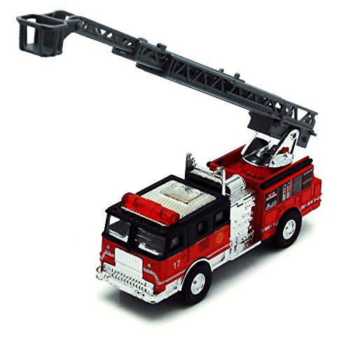 Chicago Fire Department CFD Ladder Truck 1:64 Scale Engine #17 Diecast
