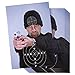 Paper Targets for Shooting Range, BB, Paintballll (17 x 25 in, 50 Sheets)