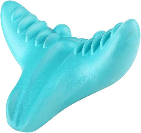 Amazon 整形外科の輪郭の首と肩の枕は 背中と枕木に首と脊椎のサポートを提供し 痛みを和らげ 首でマッサージすることができます ネックピロー オンライン通販