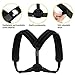 HailiCare Posture Corrector - Adjustable Clavicle Support Upper Back Brace - Shoulder Support Brace - Computer Sitting Work Prevents Slouching for Women Men (28