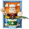 PANTASY Popeye 3D Art - Bold and Dynamic Standout Display Building Blocks Set Construct, Create, Play Building Kit for Adults Home and Office