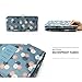 Portable Travel Makeup Cosmetic Bag - Mr.Pro Waterproof Haning Travel Kit Toiletry Bag Bathroom Organizer Carry On Case (Polka Dot Blue)