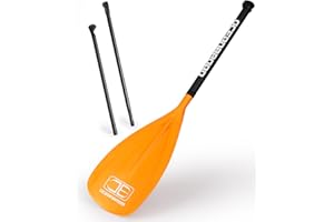 OCEANBROAD SUP Paddle Board Paddle 3 Pieces Adjustable Carbon Shaft Stand up Paddle with Bag
