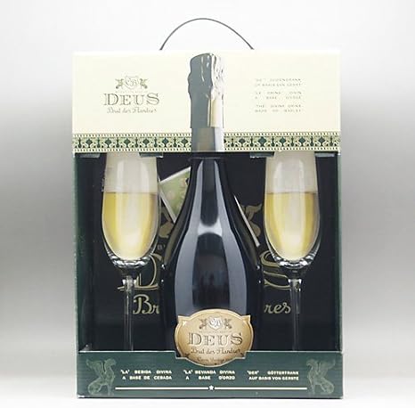 Amazon Co Jp 即日発送 デウスギフトセット デウス750瓶 1 専用グラス 2 ベルギービール 通常ギフト 食品 飲料 お酒