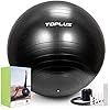 TOPLUS-Exercise-Ball-Gym-Ball-Supports-2200lbs-Yoga-Ball-Anti-Burst-Extra-Thick-Swiss-Ball-with-Quick-Pump-Birthing-Ball-for-Yoga-Pilates-Fitness-Pregnancy-Labour TOPLUS Exercise Ball, Gym Ball Supports 2200lbs Yoga Ball Anti-Burst & Extra Thick, Swiss Ball with Quick Pump Birthing…