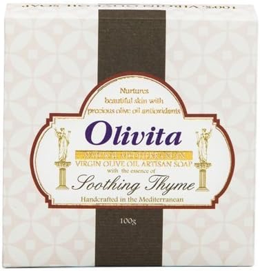 Olivita Bar Soap Olive Oil - Thyme Essence - 100 Grams