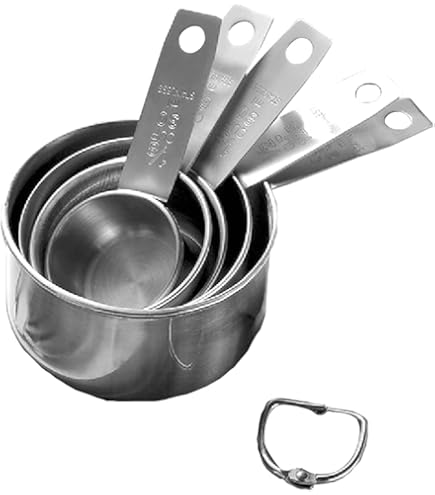 4-Piece Stainless Steel Measuring Spoons Set - USA Seller, Free Shipping In US